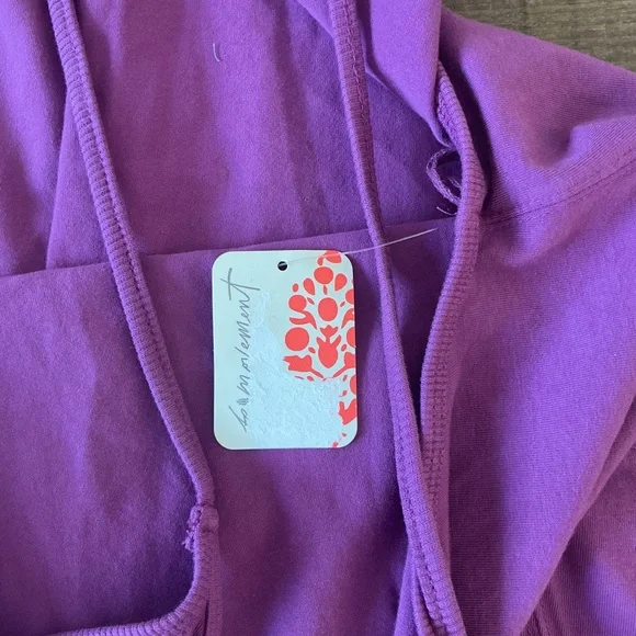 Free People Movement Hot Shot Onesie Purple Size Medium